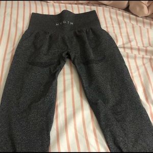 NVGTN black speckled leggings